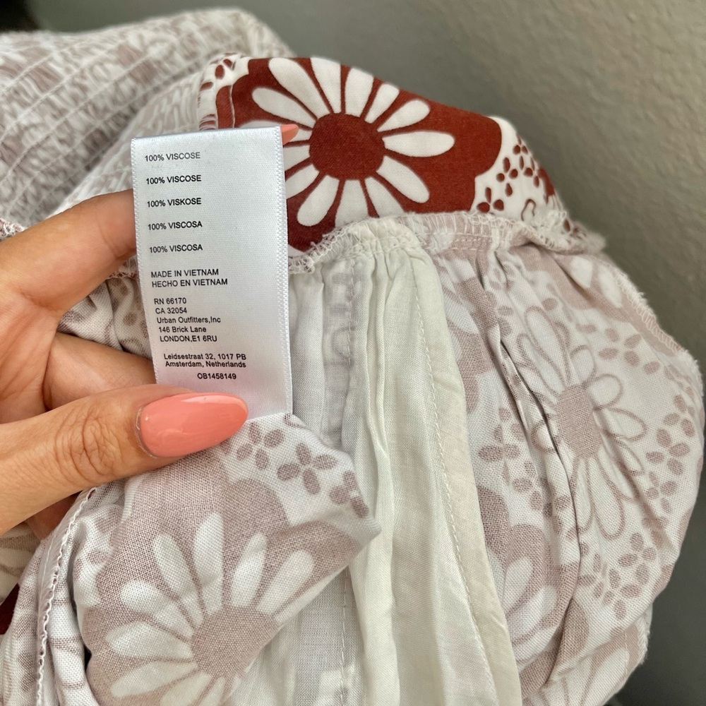 Urban Outfitters Printed Halter Mini Dress - Picture 10 of 11